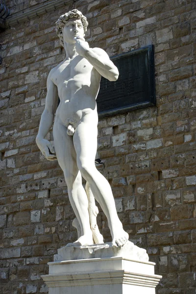 Statue von David — Stockfoto