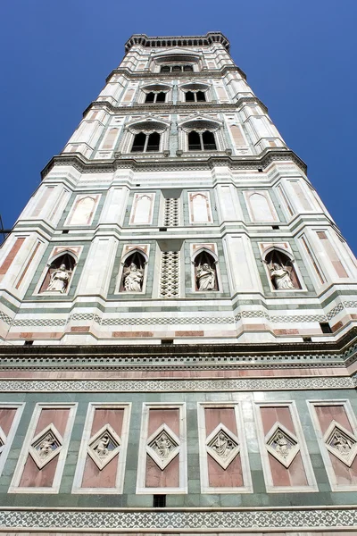 Флоренция, колокольня Джотто — стоковое фото