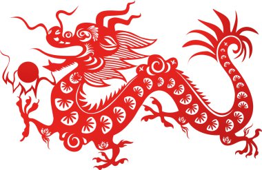 Chinese dragon clipart