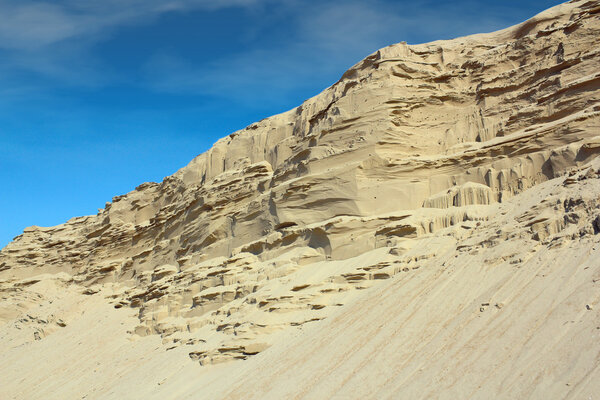 Desert sand hill