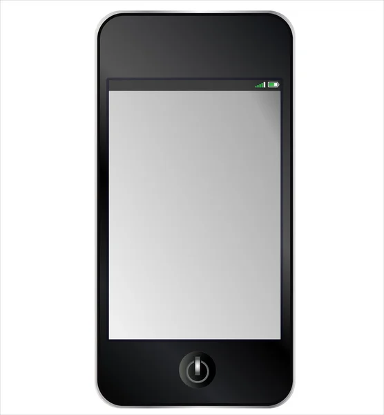 Ekran dotykowy smartfona — Zdjęcie stockowe