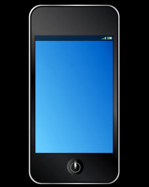 Сенсорный экран смартфона — стоковое фото