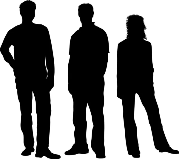Silhouettes of — Stock Photo, Image