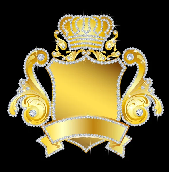 Diamond crest — Stock Photo, Image