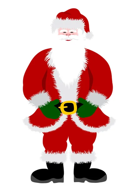 Santa klauzule obrázek — Stockový vektor