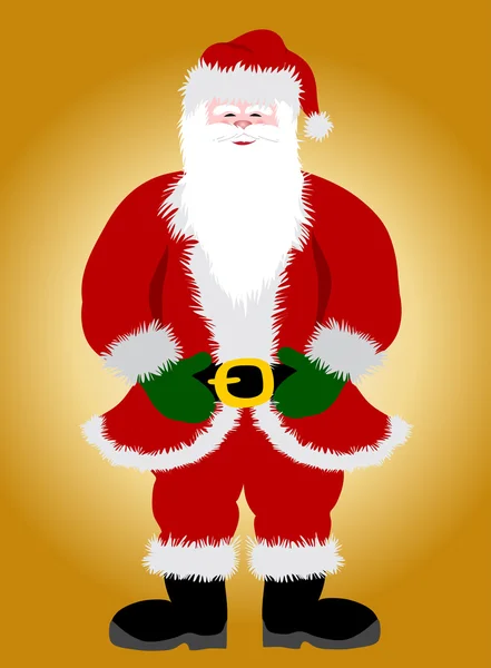Ilustración de Santa Claus — Vector de stock