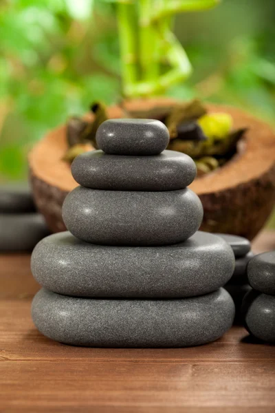 Wellness massage stenen — Stockfoto