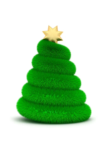 Weihnachtsbaum - 3D Illustration — Stockfoto