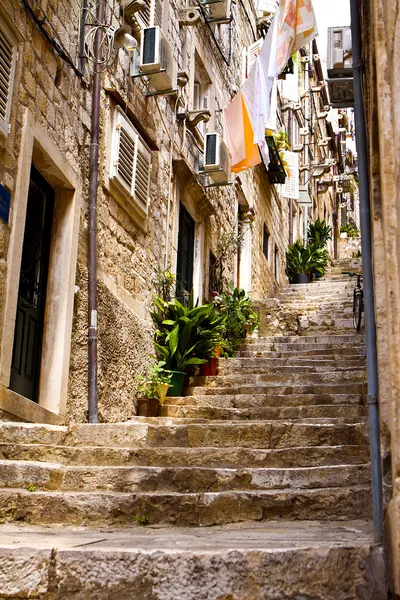 Streets of Dubrovnik. — Stockfoto