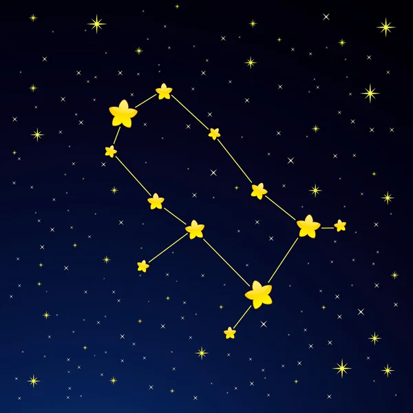 星座双子座 — 图库矢量图片