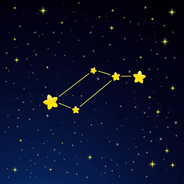 星座莱拉 — 图库矢量图片