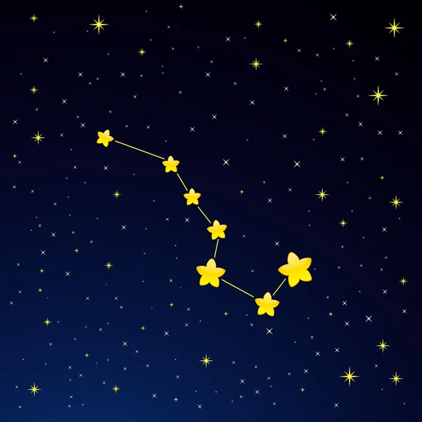 Constellation ursa μεγάλες — Διανυσματικό Αρχείο