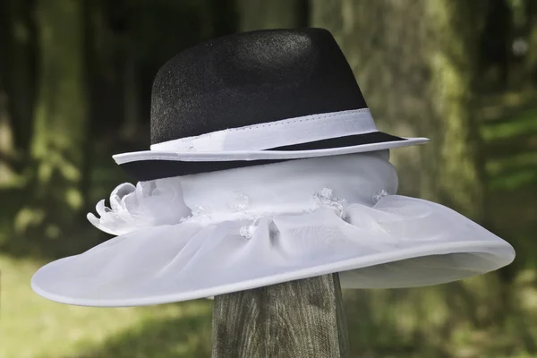 Dwa kapelusze — Zdjęcie stockowe
