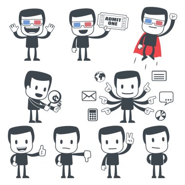 Icon man clipart