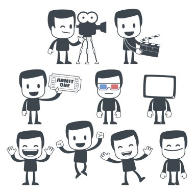 Icon man clipart