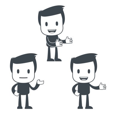 Icon man clipart