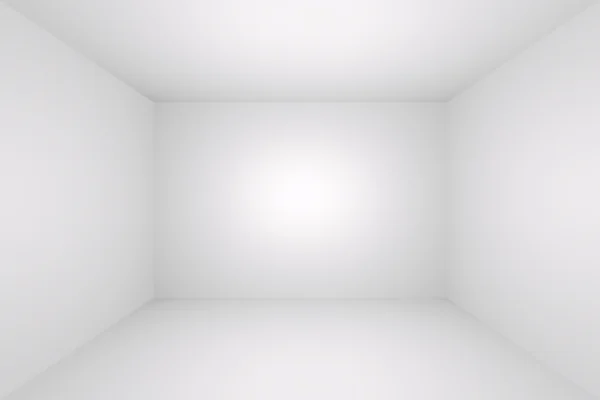 Белая пустая комната — стоковое фото