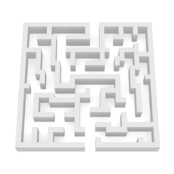 Labyrinth 3d — Stock Photo, Image