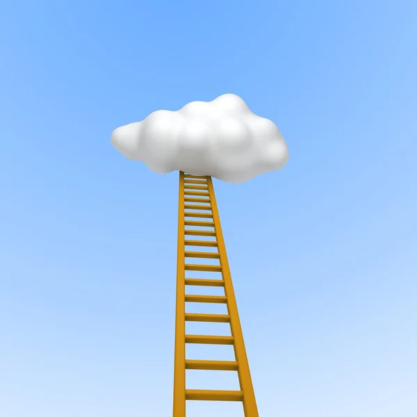 Ladder naar de hemel — Stockfoto