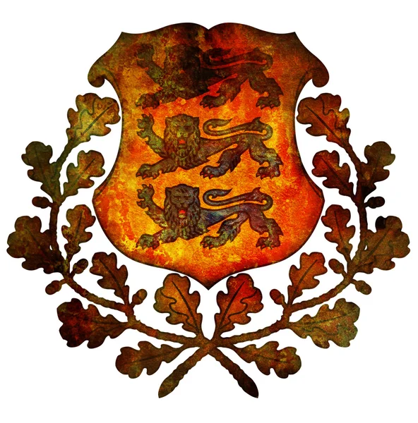 National emblem of estonia — Stock Photo, Image