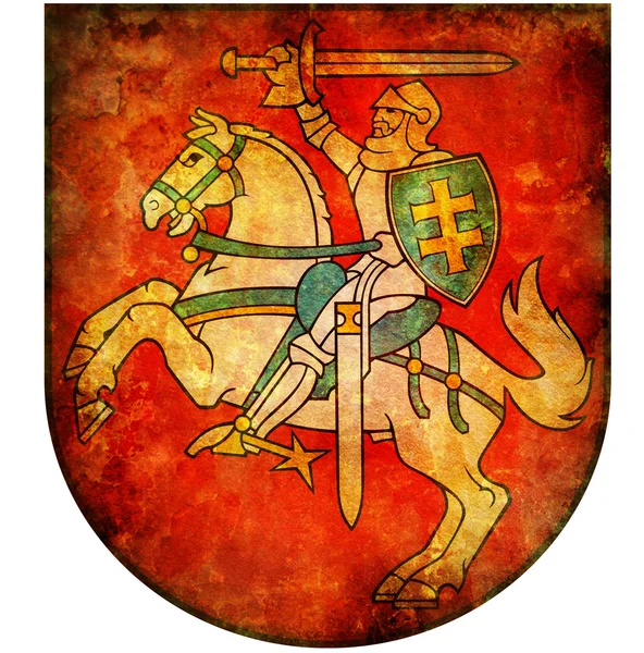 Emblema nacional da lituânia — Fotografia de Stock