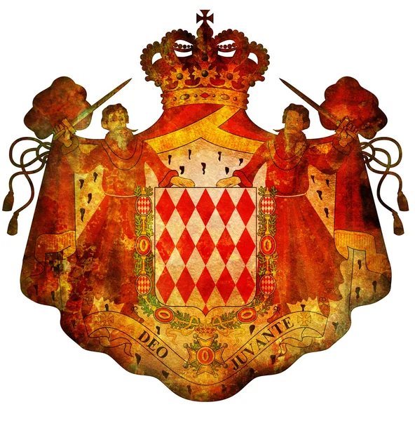 Emblema nacional de Mónaco —  Fotos de Stock