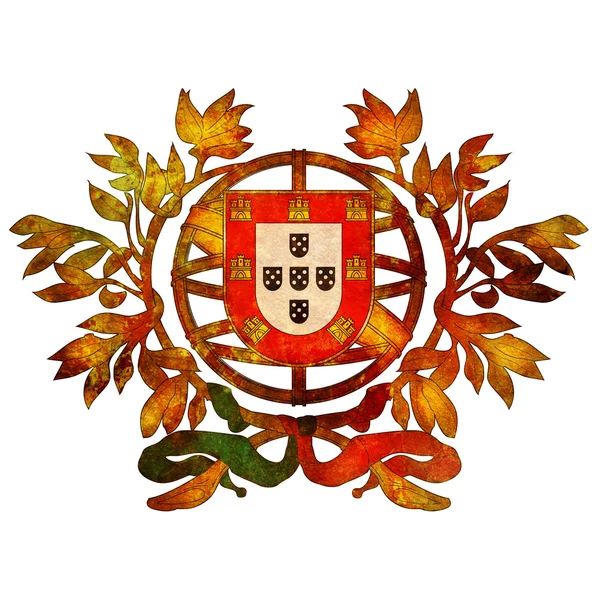 葡萄牙国徽 — 图库照片