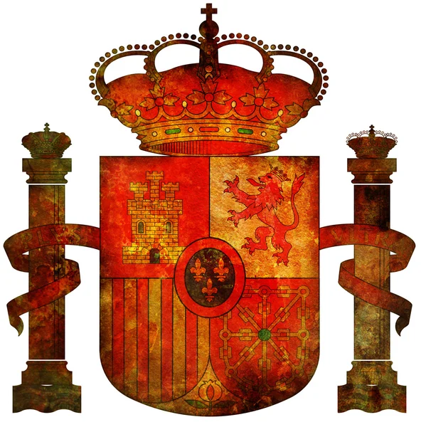 National emblem of spain — Stock Photo, Image