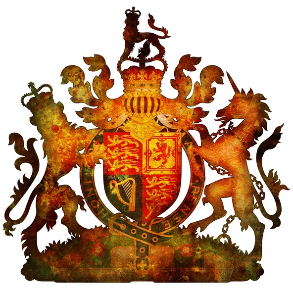 National emblem of uk — Stock Photo, Image