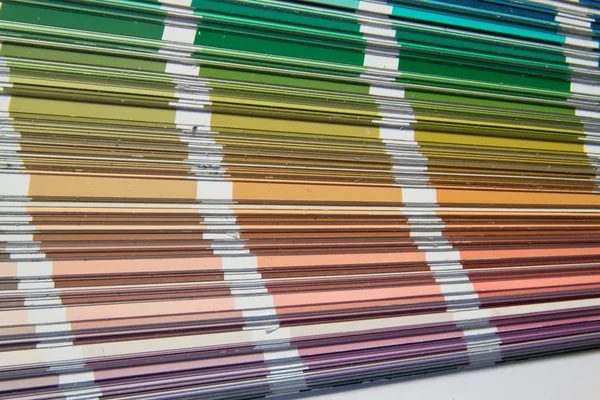Próbnik kolorów — Zdjęcie stockowe
