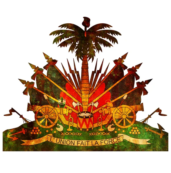 Haiti coat of arms — Stock Photo, Image