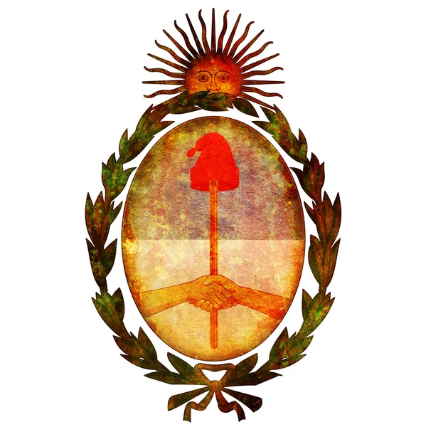Argentina coat of arms — Stock Photo, Image