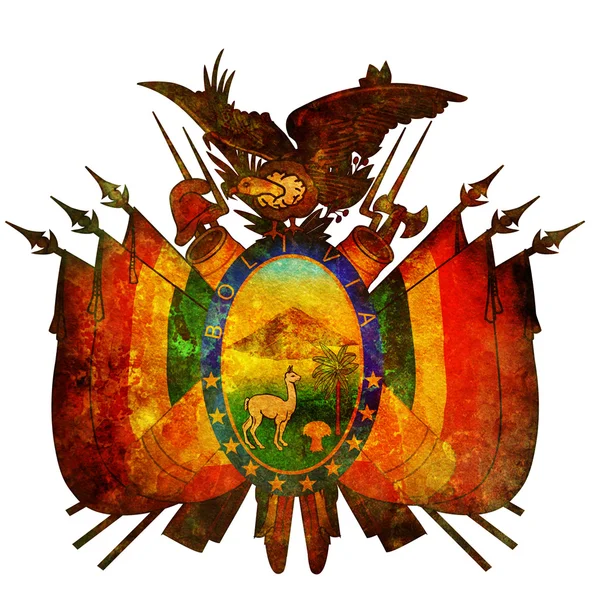 Bolivia coat of arms — Stock Photo, Image