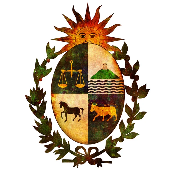 Uruguay Escudo de Armas — Foto de Stock