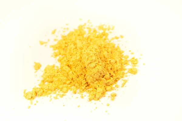 Mineral gold pigment — Stock Photo, Image