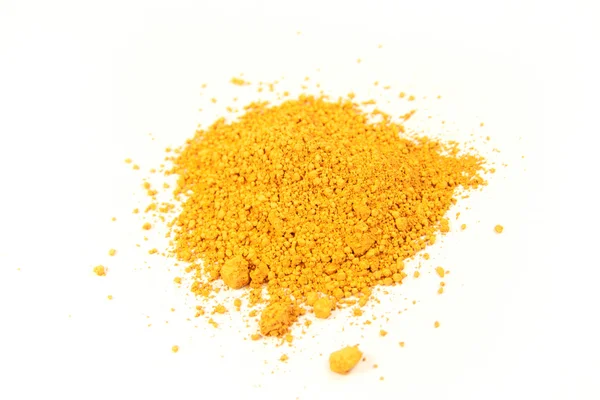 French ocher pigment — Stock Photo, Image