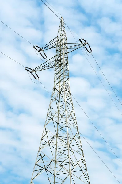 High tension line — Stock Photo, Image