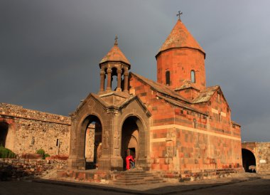 Khor Virap church, Armenia clipart