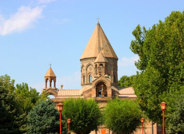 Echmiadzin Cathedral in Armenia clipart