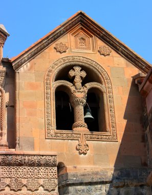 Echmiadzin Cathedral in Armenia,fragment. clipart