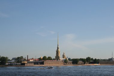 The Peter and Paul Fortress Saint Petersburg Russi clipart