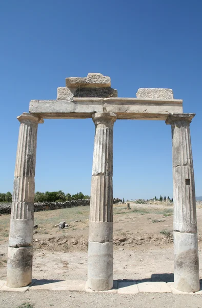 Ruinen der antiken Hierapolis — Stockfoto