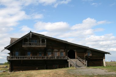 Old wooden house clipart