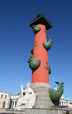 rostral sütun saint petersburg Rusya