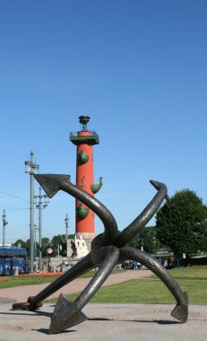 rostral sütun saint petersburg Rusya