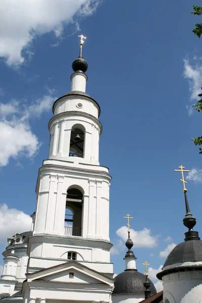 Bell tower of women monastery in Maloyaroslavets — Stock Photo, Image