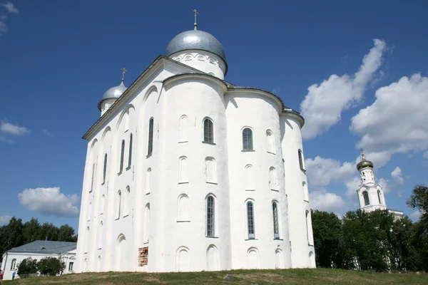 Καθεδρικός ναός της georgievsky στη Ρωσία Μονή yuriev — Φωτογραφία Αρχείου