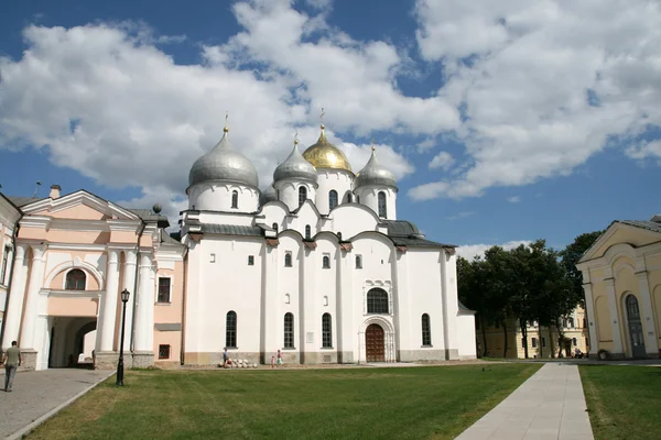 Chrám svaté Žofie velkého Novgorodu — Stock fotografie