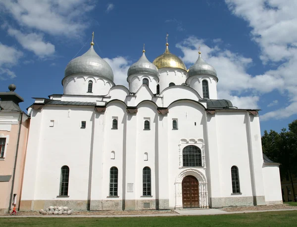 Chrám svaté Žofie velkého Novgorodu — Stock fotografie