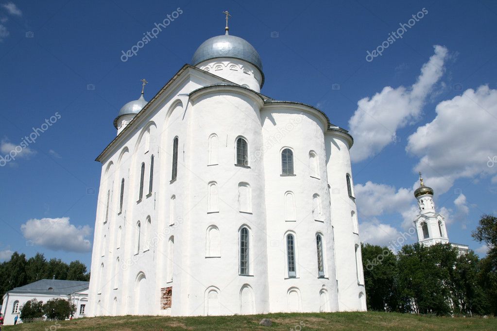 Georgievsky cathedral in Yuriev monastery Russia
